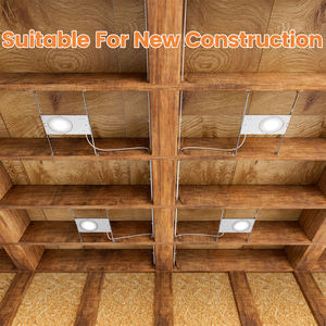 Plaque de <span class=keywords><strong>montage</strong></span> ronde extensible durable <span class=keywords><strong>pour</strong></span> nouvelle construction, 160 mm (6 po), avec barre de suspension et rebords - Product Image 5