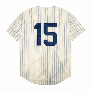 Maillots de baseball cousus pour hommes 3 Babe Ruth 4 Lou Gehrig 5 Joe DiMaggio 7 Mickey Mantle 8 Yogi Berra 9 Roger Maris S-3XL - Product Image 5