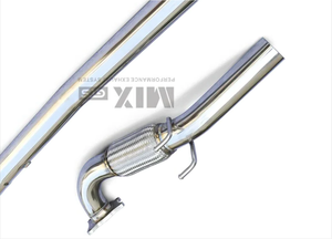 Convient pour Volkswagen <span class=keywords><strong>Golf</strong></span> 5 GTI 2.0T 2008-2009 Tuyau d'échappement en acier inoxydable - Product Image 3