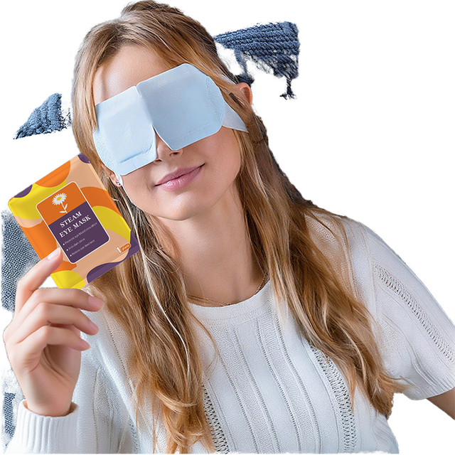 Wholesale Custom Hot Steam Eye Mask for Relaxation Eye Care and Fatigue Relief Disposable Self-Heating Steam Eye Masks