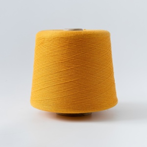Fil fantaisie 100 % coton, écologique, 32S OE cardé et teint, idéal pour le tricot et le tissage à la main de chaussettes – Échantillon gratuit, excellent rapport qualité-prix - Product Image 1