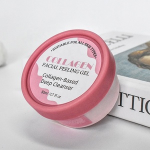 Gel de <span class=keywords><strong>gommage</strong></span> du <span class=keywords><strong>visage</strong></span> au collagène, outil de soins de la peau, nettoyant Facial, vente en gros, - Product Image 4