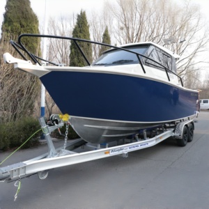 <span class=keywords><strong>Gospel</strong></span> Offshore, Lancha de Pesca de Lujo de 25 pies (7.5 m), Totalmente Soldada en Aluminio, con Motor Fuera de Borda, Yate de Velocidad en Venta - Product Image 3