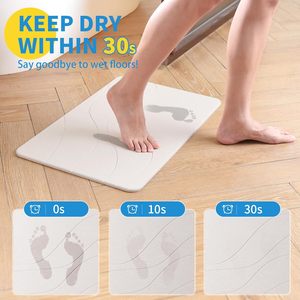 CF BDMB72 <span class=keywords><strong>Alfombra</strong></span> de baño súper absorbente de secado rápido con agua <span class=keywords><strong>Alfombra</strong></span> de <span class=keywords><strong>ducha</strong></span> <span class=keywords><strong>Alfombra</strong></span> de baño antideslizante de piedra de tierra de diatomita para Baño - Product Image 3