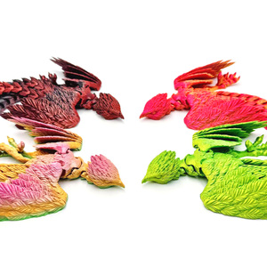 Service d'impression 3D OEM Usine Chine Phoenix Figurines d'animaux et dinosaures articulées en plastique écologique WANCAI TOY Unisexe - Product Image 6