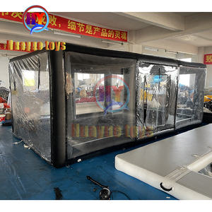 เต็นท์เป่าลมใสเต็นท์เป่าลมสำหรับ<span class=keywords><strong>รถ</strong></span>ยนต์เต็นท์แบบฟองโปร่งใสทำจากพีวีซีออกแบบได้ตามต้องการ - Product Image 1