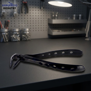 Forceps d'extraction aphtique manuel de marque personnalisée, en titane noir, à rétention aphtique, 30-Jaw LOWER ANTERIOR, certifié CE Classe I - Product Image 2