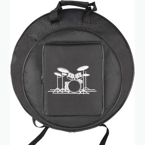 Bolsa de platillos de lujo personalizada con muestra gratis, bolsa de almacenamiento de instrumentos, impermeable para Gong estuche de transporte, bolsa de pandereta con divisores acolchados - Product Image 5