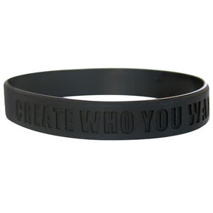 สร้างสรรค์สายรัดข้อมือซิลิโคนที่คุณต้องการเป็น สายรัดข้อมือสร้างแรงบันดาลใจสำหรับผู้ใหญ่ ดีไซน์เรขาคณิตที่ทนทาน - Product Image 1