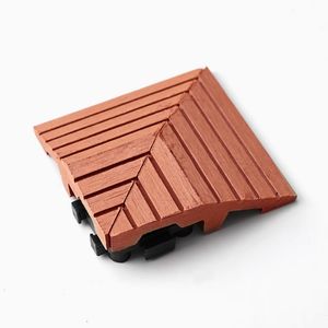 ขอบป้องกันมุมกระเบื้องปูพื้น WPC สีกาแฟ ขนาด 7.5*7.5*2.3 ซม. - Product Image 3