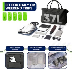 Bolsa de Viaje Impermeable Multifuncional, Bolsa de Mano Versátil para Hombres y Mujeres - Product Image 3