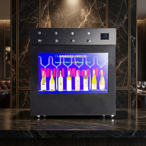Distributeur <span class=keywords><strong>de</strong></span> <span class=keywords><strong>vin</strong></span> intelligent pour cave à <span class=keywords><strong>vin</strong></span>, refroidisseur <span class=keywords><strong>de</strong></span> 4 bouteilles en acier inoxydable, réfrigérateur à <span class=keywords><strong>vin</strong></span> commercial à commande numérique - Product Image 3