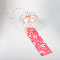 Carillon éolien en verre Japandi fait main Vigreat, créatif, en forme de méduse givrée, pour la maison, l'hôtel, l'arbre de Noël, le jardin, la décoration de baptême