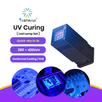 Module de polymérisation UV LED OEM Tianhui TH-UV365-3030 365nm 385nm 395nm 405nm Système de polymérisation UV haute densité à puissance personnalisée IP44