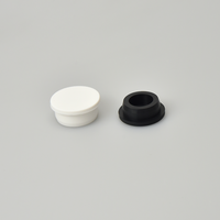 Bouchon en silicone pleine grandeur, creux, en caoutchouc solide, rond, bouchon en caoutchouc, bouchon en T en caoutchouc