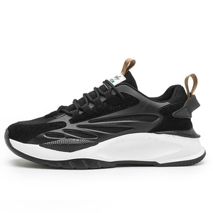 Zapatos de Diseñador de Marca de Lujo 2025 para Hombre, Zapatos Retro de Gamuza y Malla Transpirable con Suela Gruesa y Diseño de Parches, Zapatos de Moda Urbana - Product Image 6