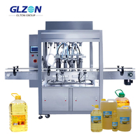 Machine de remplissage automatique de liquides, remplisseuse de bouteilles, équipement d'embouteillage à vendre, ligne de remplissage d'huile alimentaire et emballage d'huile de cuisson