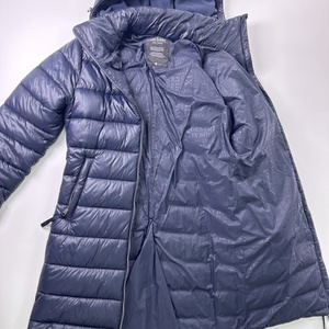 2024 Custom Logo Men's Casual <b>Running</b> <b>Jacket</b> Hooded Long Winter Style Embossed Knitted Fleece Lining Direct OEM Factory Thin - Product Image 4