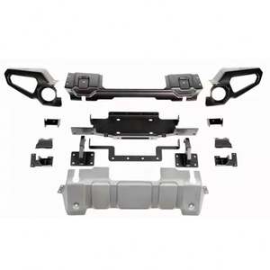 Gobison Black Powder-Coated Car Offroad 4x4 Auto Accessories RR pare-chocs avant pour <span class=keywords><strong>Jeep</strong></span> Gladiator JT - Product Image 1