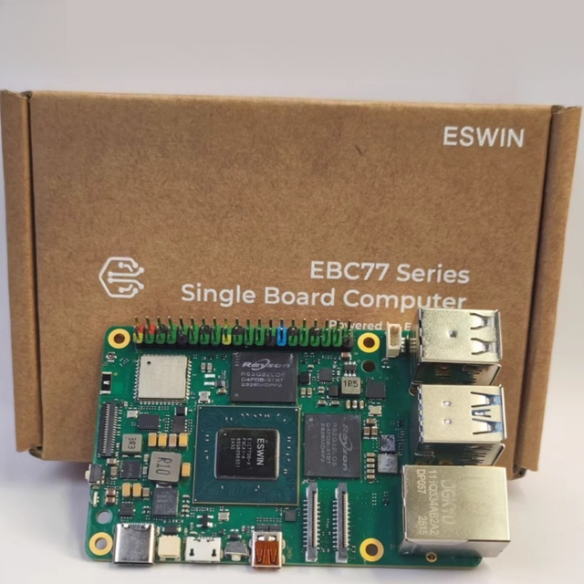 EBC77 Series Single Board Computer (SBC) for High-Performance Edge Computing for Development Boards and Kits