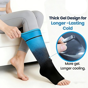 Funda de compresa fría y caliente reutilizable para pierna completa y tobillo, para uso diario en el hogar - Product Image 3