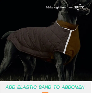 Ropa Ecológica para Mascotas, Otoño Invierno, Abrigos Modernos y Clásicos para Perros, Reflectantes, de Algodón Grueso, Cálidos, para Uso en Exteriores, Nuevos - Product Image 3