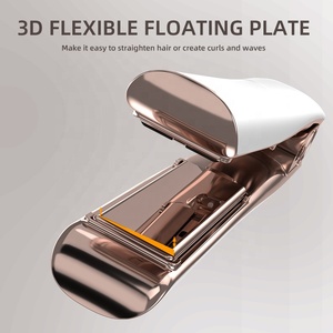 Lisseur numérique infrarouge à double tension avec plaques flexibles en titane 480F <span class=keywords><strong>pour</strong></span> cheveux épais - Product Image 5