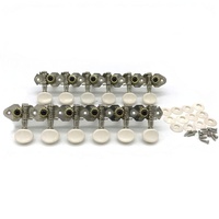 6-Set, 12-String ABS Small-Head Tuning Pegs for Classical Guitar Musical Instrument Accessories