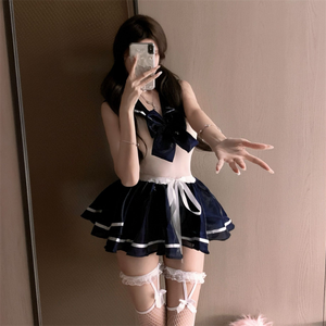 Prix d'usine, robes de cosplay <span class=keywords><strong>sexy</strong></span>, lingerie transparente, uniforme JK, costume d'étudiant - Product Image 2