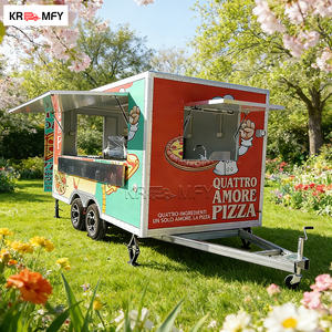 Food Truck Cuadrado con Freidora de Hamburguesas Completa, Acero Inoxidable, Certificado DOT CE, Cocina Móvil para BBQ, Remolque de Comida Americana - Product Image 6