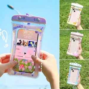 Pochette étanche pour téléphone <span class=keywords><strong>portable</strong></span> à motif de dessin animé, sac de plongée, sac de natation, étui étanche pour les sports nautiques, la plage, la piscine, le ski - Product Image 5