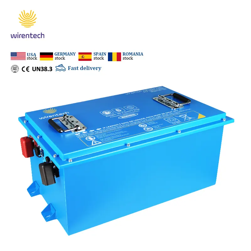 Batterie au lithium personnalisée 36V 51.2V 72V pour voiturette de golf IP67 étanche haute puissance 5KWh 10KWh Lifepo4 Batteries