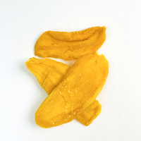 Goedkope tropische en subtropische stijl zoete, knapperige en smakelijke gedroogde mango, gedroogde mangostreepjes