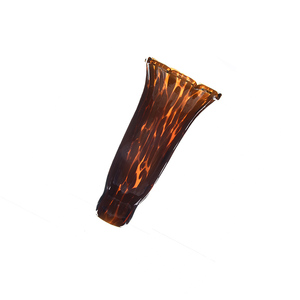 Decorazione del fuoco d'ambra. <span class=keywords><strong>Paralume</strong></span> in vetro tinta unita <span class=keywords><strong>marrone</strong></span> <span class=keywords><strong>paralume</strong></span> in vetro giglio colorato per luci a sospensione - Product Image 4