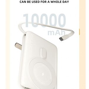 Nueva Batería Portátil de 10000 mAh, Impermeable, con Carga Inalámbrica Magnética PPS de 22.5W, Estación de Carga Externa Rápida - Product Image 4