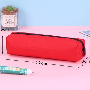 Estuche para lápices con logotipo personalizado OEM, estuche para lápices de tela Oxford con cremallera, estuche para lápices de colores, estuche para bolígrafos personalizado - Product Image 1