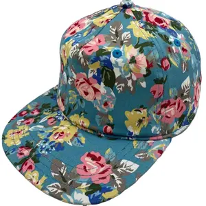 Cao Cấp Polyester Thăng Hoa 100% Cotton Twill Vải Tùy Chỉnh Snapback Cap Thể Thao Hat Trong Chất Lượng Cao 3D Thêu Thời Trang 2021