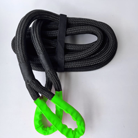 Cordes de remorquage extensibles à corde cinétique robuste avec manilles pour sauvetage d'urgence tout-terrain 4x4