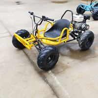 Kart à pédales 212cc, moteur 4 temps, pneus de 6 pouces, tout-terrain, course hors route, UTV pour adultes et adolescents, freins à disque hydrauliques