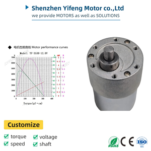 높은 토크 37mm <span class=keywords><strong>DC</strong></span> 기어 모터 <span class=keywords><strong>DC</strong></span> 500 520 3530 브러시 모터 3v 6v 12v 24v 지능형 로봇을위한 <span class=keywords><strong>DC</strong></span> 기어 모터 - Product Image 2