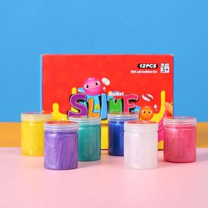 Vente en gros usine : Kit de slime DIY pour enfants, incluant slime cristallin, colle moussante, slime coloré et slime coton - Product Image 2