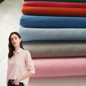 Venta al por mayor 45S * 45S 65 poliéster 35 tela de popelina de algodón TC tela textil para camisa tela de ropa - Product Image 2