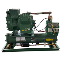 Prix usine 15hp refroidisseur refroidi à l'eau unité de condensation 380V pour moteur de pompe à compresseur Bitzer pour réfrigération de stockage à froid