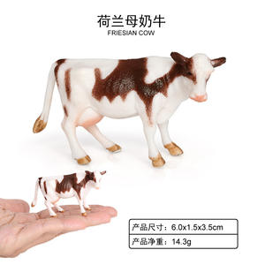 <span class=keywords><strong>Mini</strong></span> figurine d'animaux en PVC, solide, jouets miniatures, vente en gros - Product Image 4