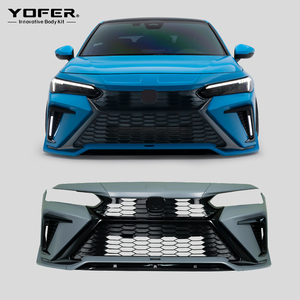 Kit de Alerón Delantero Estilo YOFER y Kit de Carrocería Personalizado para <span class=keywords><strong>Honda</strong></span> Civic Modelos 2022-2026 - Product Image 1