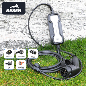 Chargeur portable pour véhicule électrique <span class=keywords><strong>BESEN</strong></span> 16A 3,6 kW avec batterie externe pour utilisateur domestique - Product Image 4