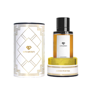 Botella de Perfume Redonda Transparente al por Mayor, Botella de Perfume de Lujo de 50 ml y 100 ml con Tapa Magnética - Product Image 3