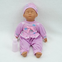 Muñecas de juguete para niños de preescolar, juguete de silicona para bebés recién nacidos, Mini muñecas de silicona con patas curvadas naturales