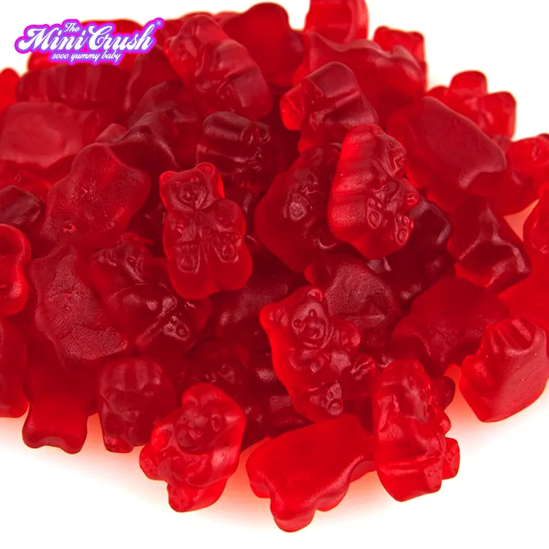 젤리 구미 사탕 부드러운 쫄깃한 과일 사탕 사용자 정의 구미 곰 뜨거운 매운 구미 사탕