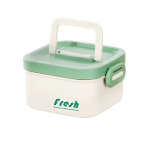 Fresh Stainless Steel Insulated Lunch Box Rectangle <b>Microwave</b> Safe With <b>Lid</b> Airtight Large Capacity Compartmentalized - Product Image 2